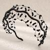 Handmade Sparkling Rhinestone Tiara Elegant Headbands Bride Hair Bands  Women