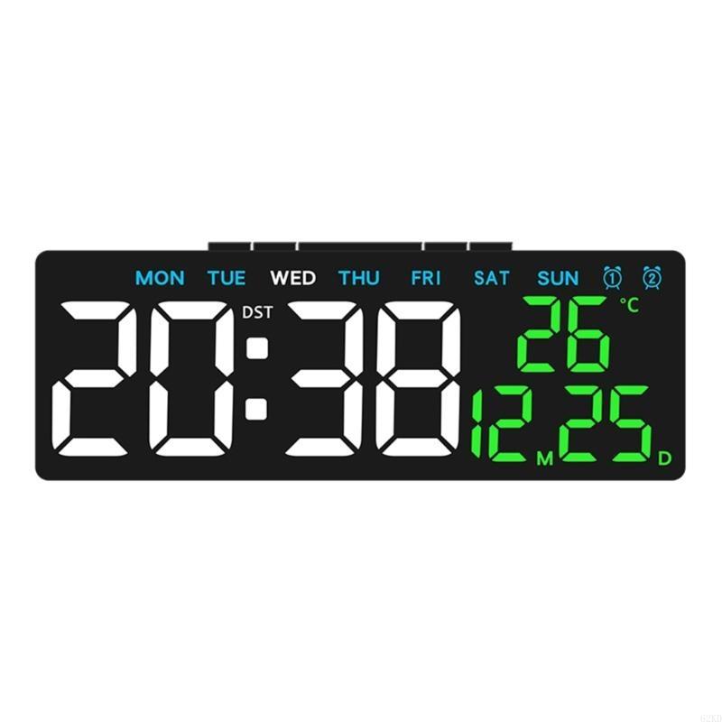 62KD Contemporary LED Digital Table Clock with Multiple Functions for Stylish Interior