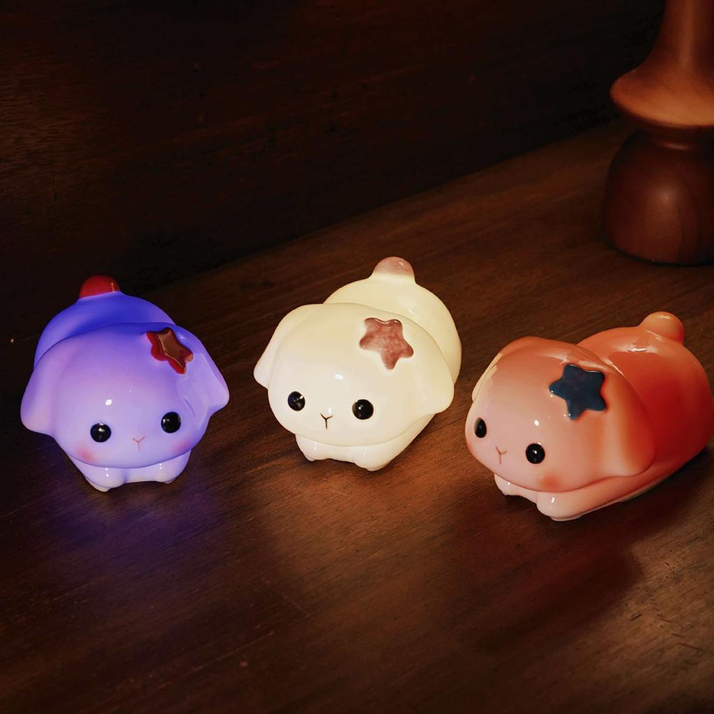Cute Animal Night Light, -Sensitive Color-Changing, Rechargeable Bedside Light, Suitable For Children's Comfort Lighting And Decoration.