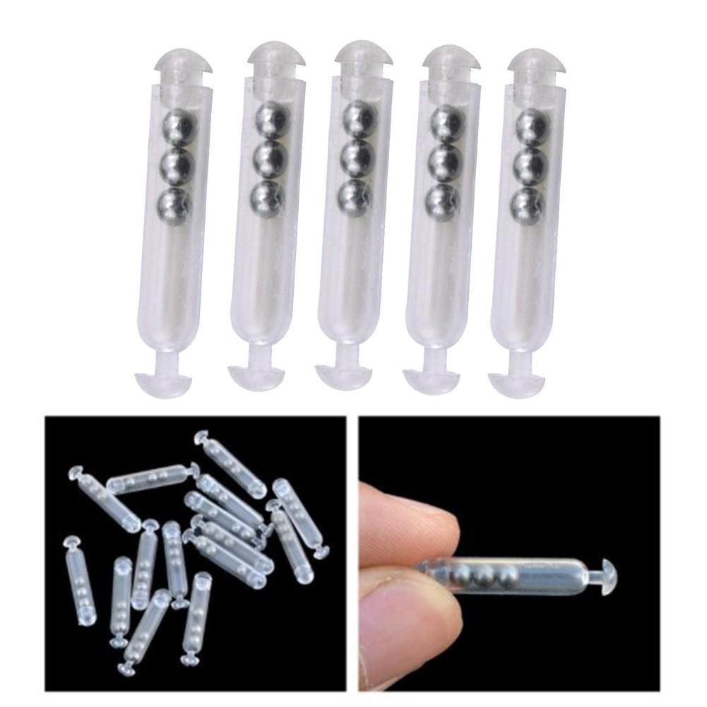 20X Fishing Soundbar Lure Baits Rattles Insert Tube For Soft Worm Jigs Making Us