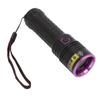 Y48 365nm Ultraviolet Flashlight Rechargeable Black Light Flashlight for Resin Curing Currency
