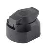 7 Pin European Trailer Connector Socket with 1.5m 4.9ft Cable for Commercial Vehicles Semi Trailers