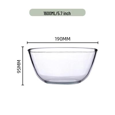 Heat-Resistant Glass Mixing Bowl Set