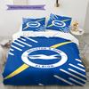 Brighton Pattern Bedding,Quilt Set Quilt Cover Pillowcase Home Birthday Gift (1 * Duvet Cover + 2 * Pillowcase, Without Core)
