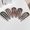 Hairstyle Tools Leaf U-shaped Hair Stick Waterproof Lazy Hairpin Sweet Headwear  Festival