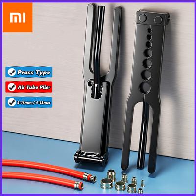 Press Type Air Tube Pliers Wear Resistant Alloy Pipe Riveting Tool Thickened Special Purpose Tube Fitting Pliers Pipe Riveting