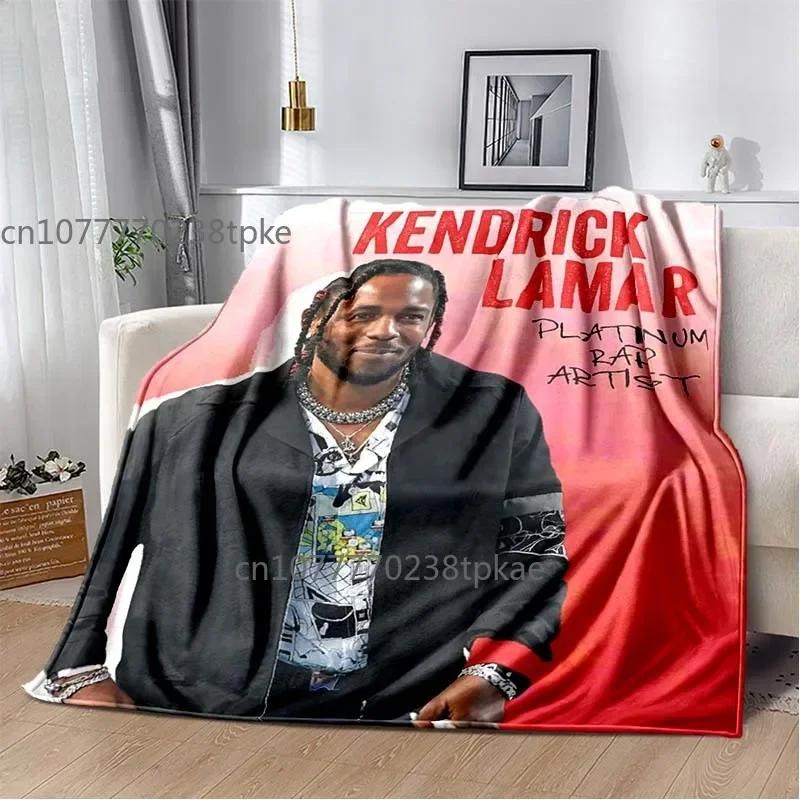 RAP Kendrick-Lamar Poster Printed Blanket, Fashion Throw Blankets,for Sofa Bed Office Car, Brithday Gift,Decke