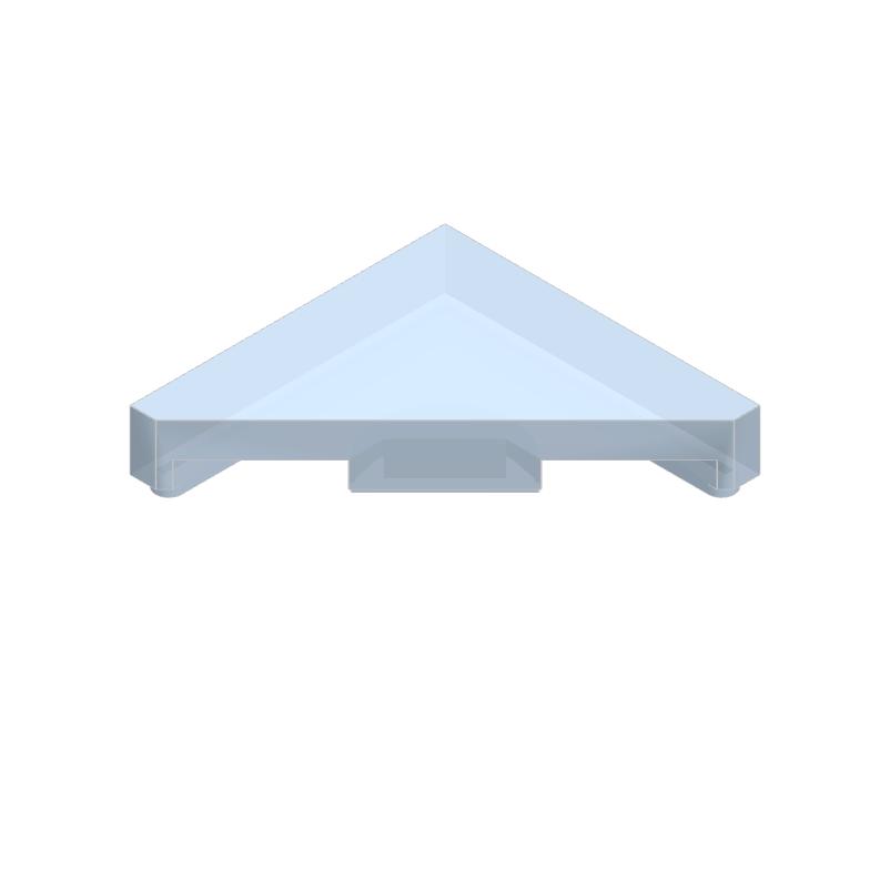 50g/200PCS 35787 Special Tile Modified 2x2 Aperture Free Triangular Block Moc Compatible with Brick DIY Toy