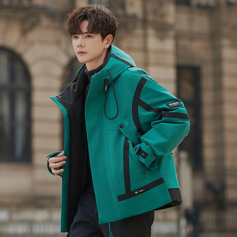 Куртка с капюшоном для мужчин — фото 2