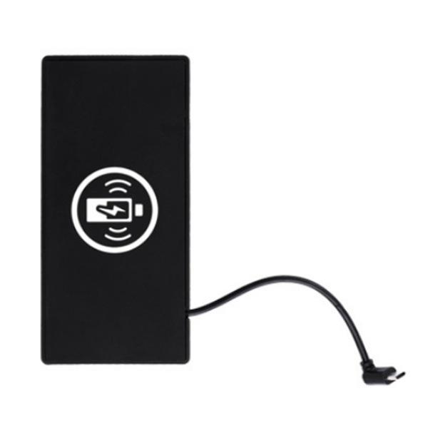 Black 15W Wireless Car Charger Pad for Mobile Phones, ABS Material