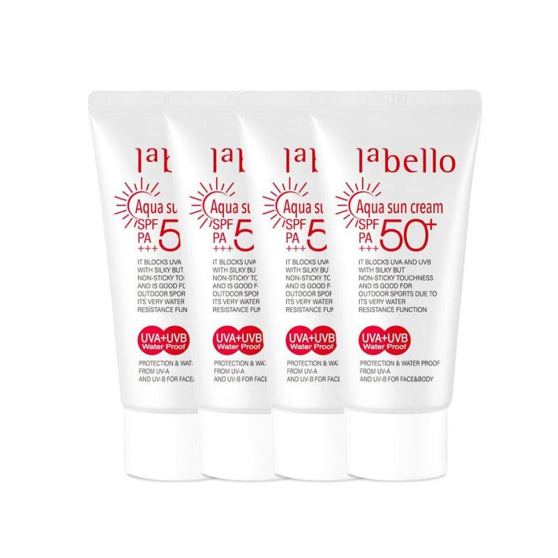 Aqua Waterproof Sunscreen 50ml x 4 SPF50+ PA+++