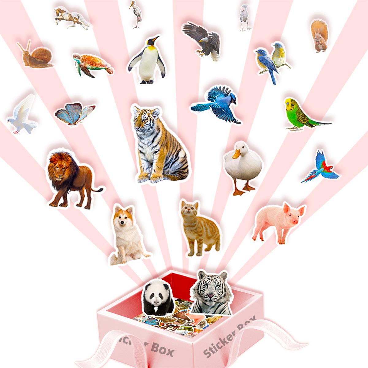 

50 Водонепроницаемых наклеек на чемодан Милые маленькие животные Мультяшные дудлы Скейтборд Компьютер Планшет Наклейка Сумка