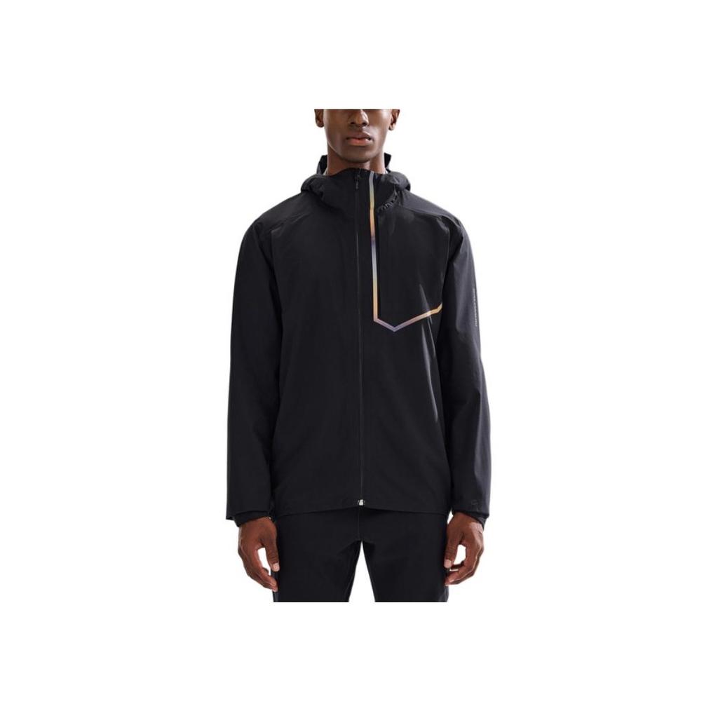 SALOMON Bonatti Trail Jacket Running Series Urban Outdoor Series Solid Color Casual Windproof Waterproof Hooded Long Sleeve Jacket Men Jackets C24229