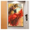 Oil Painting On Canvas Scandinavian Posters and Prints Wall Art Picture for Living Room Cuadros Abstract  Dancing Ballerina Girl