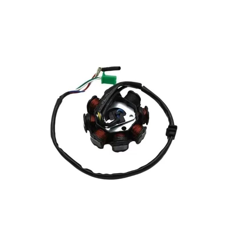1pc 8 Coil Stator DC Magneto Alternator Stator Remplacement for 4-stroke Scooter and Moped GY6 50cc-150cc