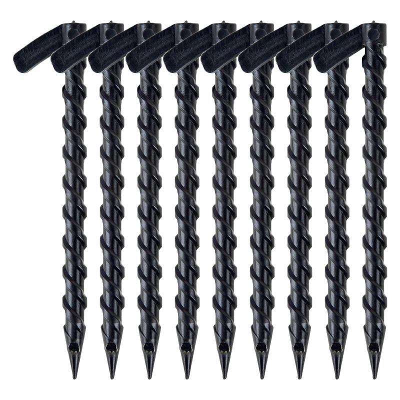 

10-120pcs Camping Tent Pegs Ground Nails Screw Anchor Stakes Pegs Hiking Tent Stakes Ground Nail Pins Outdoor Garden Accessories 10pcs