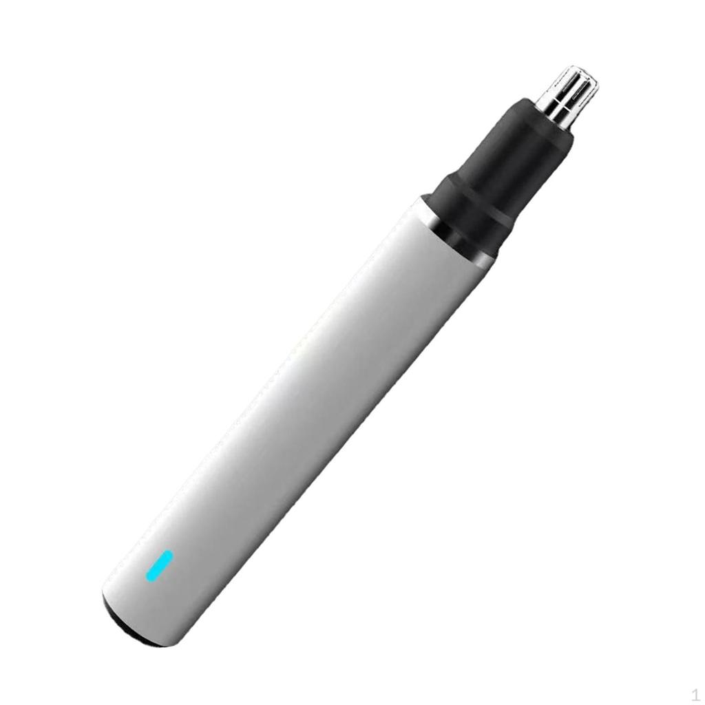 Powerful Nose Ear Hair Trimmer Portable Precision Tool Wet and 6000RPM Rotation Speed Cordless
