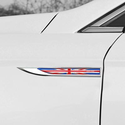 1 buc universal 3D Metal steaguri auto autocolante Decor Decal mașina caroserie laterală aripă spate portbagaj emblemă insigna accesorii exterioare auto