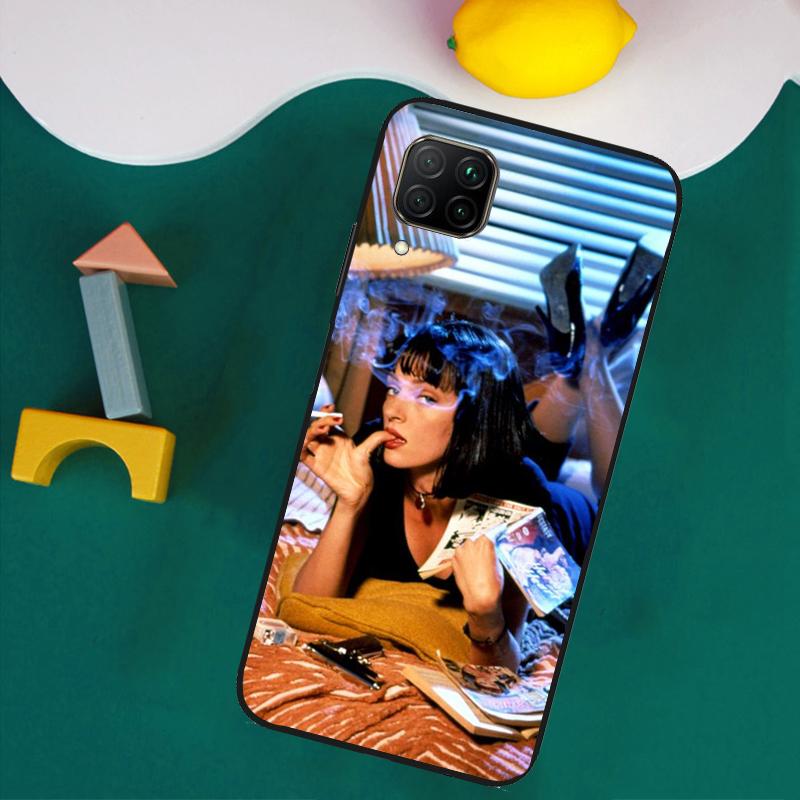 Pulp Fiction Movie Poster For Huawei Nova 11i 12s 12i 8i 7i Y73 Y70 Y90 Y60 Y72 Y61 Y91 9 10 SE P30 Pro P40 Lite Case