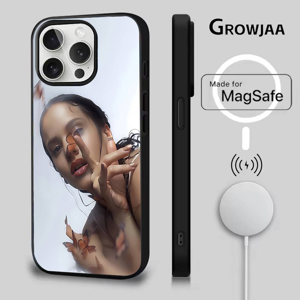 R-Rosalia L-lux Phone Case For iPhone 17,16,15,14,13,12,11,Pro,Max,Plus,Mini,SE4,E Magnetic Magsafe Wireless Charging