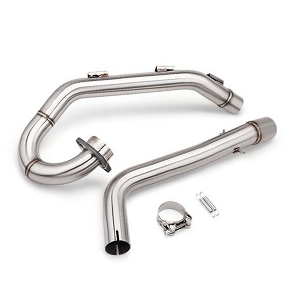 Stainless Steel Front Mid-Section Exhaust Pipe for Raptor 700 R SE Modification