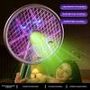 USB Charged Insect Zapper With Double Function As Desktop And Handheld Device For Bedroom Effective Mosquitoes Control