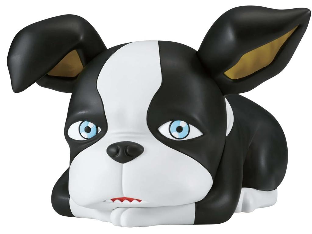 Iggy Figure Soft Vinyl Bizarre Adventure Stardust Crusaders SOFVIMATES Total length 15cm JoJo's vol.3 approx.