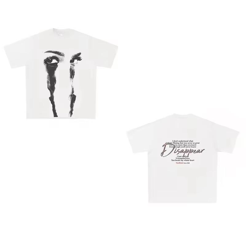 

Men s Fashion Classic Retro Printed T-shirt Cotton Round Neck Street Fashio Oversized T-shirt High Street Unisex High Quality 4XL