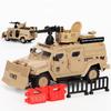 Set di Mattoncini Militari Veicoli Corazzati Veicoli Fuoristrada Forze Speciali Veicoli Antirivolta Swat Bambini Bambine Giocattoli da Assemblare Playset