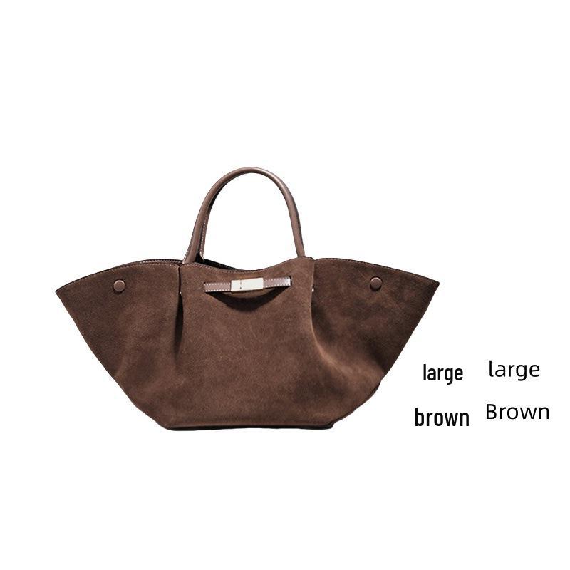DEMELLIER Wing Suede Tote – Large Capacity, Versatile Women's Commuter Bag