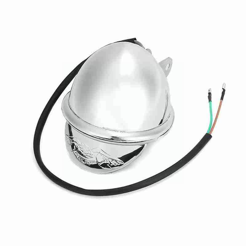 Motorcycle Front Auxiliary Lamp GN125 Side Lamp Accessories Gene Lamp Fog Lamp Retro Auxiliary Headlight 12V External 10W B K1U9