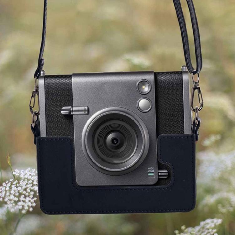 Soft PU Leather Camera Case for Wide Instants Camera Silicone Protectors Bag with Removable Straps