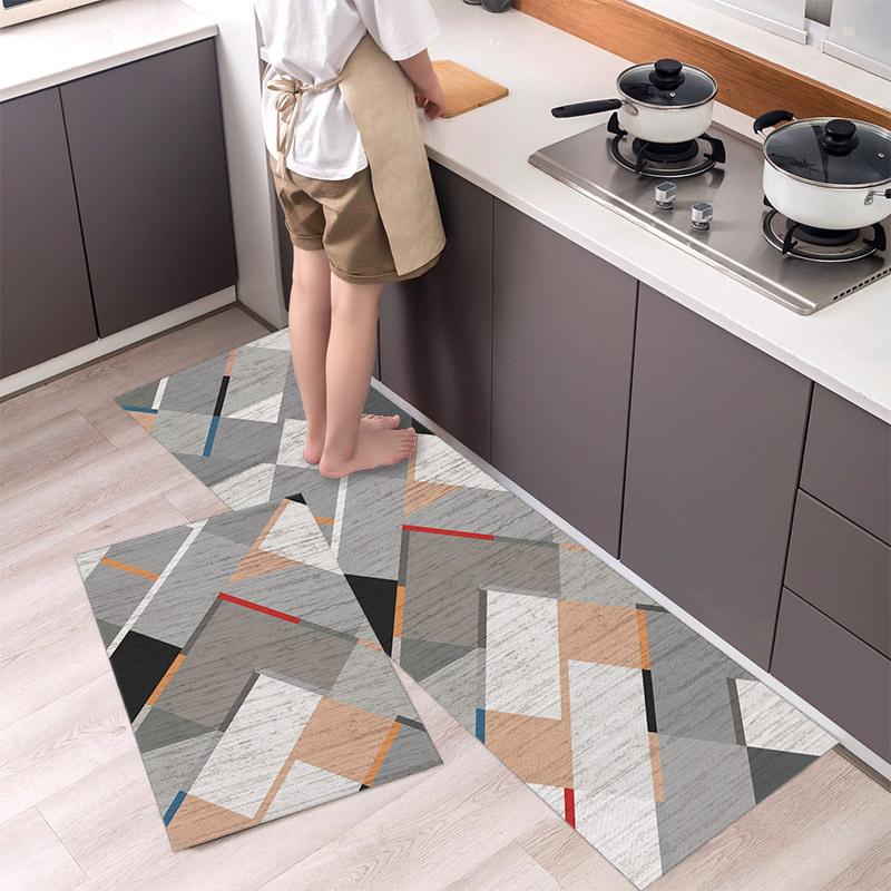 Tapis de cuisine de Style nordique Simple, à la mode, pour la maison, décoration de maison moderne