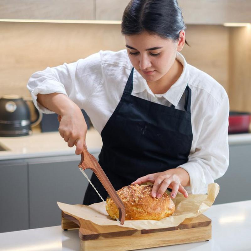 Sourdough Bread Slicer Bread Cutter Bow Saw For Slicing Sourdough Bow Bread Cutter For Sourdough Wooden Bread Bow Cutter For