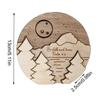 Christmas Table Sign | Christmas Verse Scene Sign | Christmas Ornament Standing Verse Scene Sign Desk Ornament Decoration