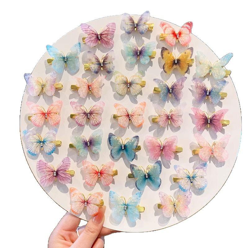 3D Butterfly Bow Hair Clip for Kids - Gentle On Hair