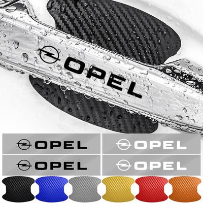 Adhesivo para Puerta de Coche Fibra de Carbono Arañazos Película Protectora para Manija de Coche Para Astra j g Insignia Corsa d Vectra c Zafira a Gadgets para Coche