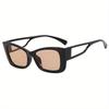 Fashion New Cat Eye Butterfly Frame Sunglasses UV400 Women Hollow Sun Glasses Modern Outdoor Travel Sun Shade Eyewear