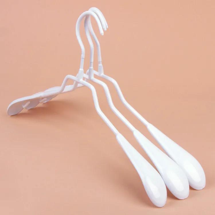 5/10/15pcs Non-slip Clothes Hangers Korean High-end Traceless Black White Clothes Drying Rack Coats Suits Dresses Closet Storage