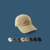 New Retro Embroidered Peaked Cap, Male Summer Couple Shows White Baseball Cap, Female Wide Brim Shows Small Face
