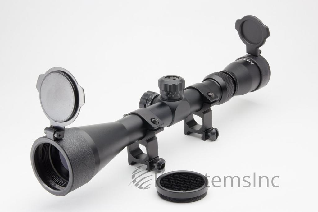 IoSystems Inc. 3-9X40HG Pro2 Kill Flash Rifle Scope with Japanese Instruction Manual, 40mm Caliber, 3-9x Zoom, High-End Model, Includes 20mm High