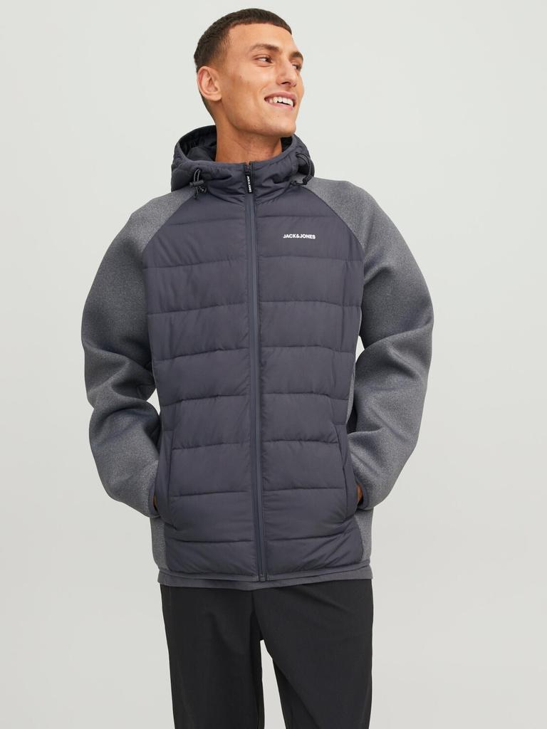 Демисезонная куртка Jack & Jones Jcodust Hybrid Jacket SN (12241622) asphalt