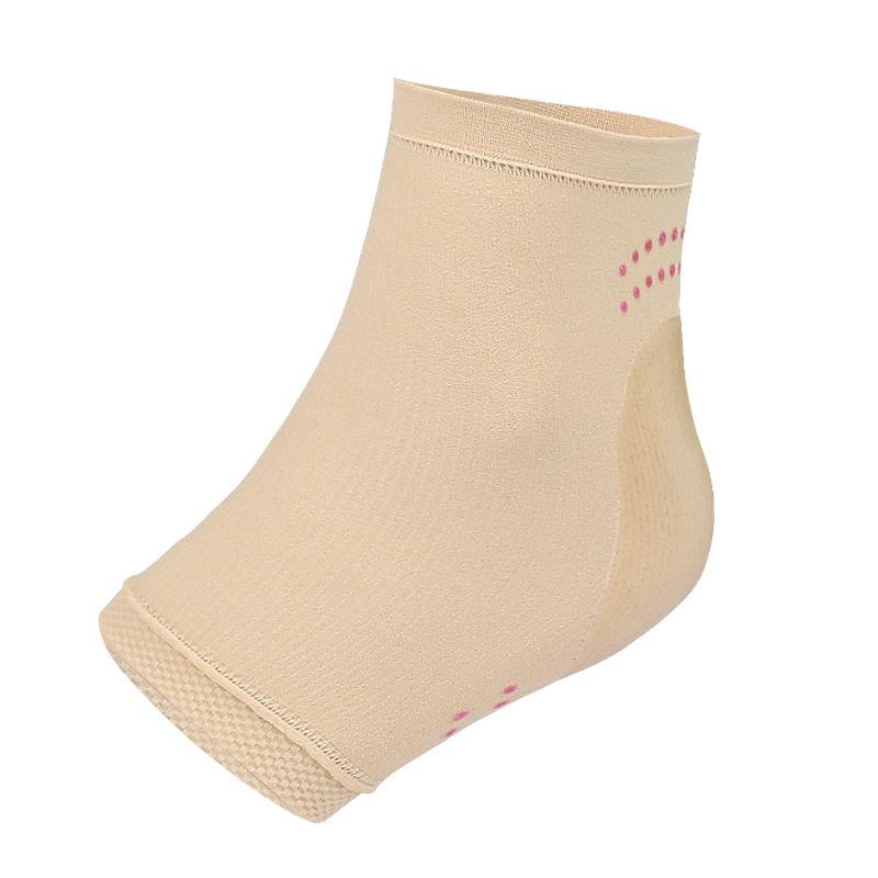 

Anti-slip Gel Heel Protectors: Soft, Anti-wear Half Socks for Men & Women бежевый