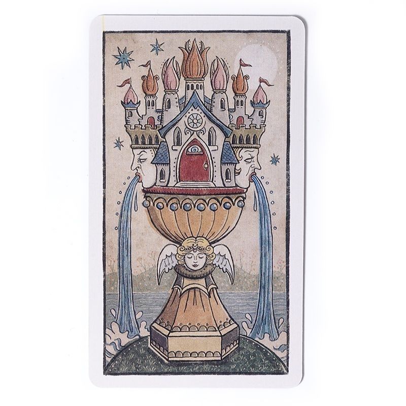 10,3*6cm Trionfi Della Luna Tarot