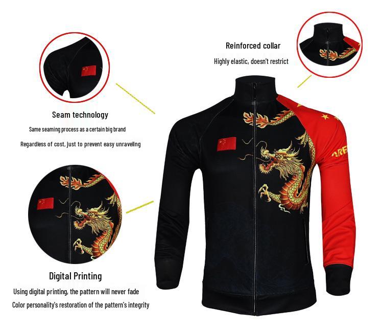 Soft Monkey Quick-Dry MMA Training Jacket - Spring/Autumn Fitness Muay Thai Boxing Outerwear