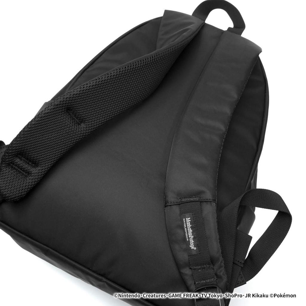 Portage Black Manhattan Portage Backpack 22L STUYTOWN BACKPACK TWL POKEMON MP1277TWLBLPKMN Black [Manhattan Label]