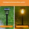 Abs Material Solar Pathway Light With Inductive Illumination For Yard And Garden