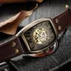 Shenghua Shenhua 9268 Cinturino per Orologio Meccanico da Uomo Fibbia a Rivetto Moda Orologio da Uomo in Bronzo