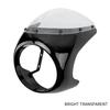 7 Inch Headlight Shade Fairing Motorcycle Front Headlight Cover Universal Retro Waterproof Fairing Racer Modification Accessory