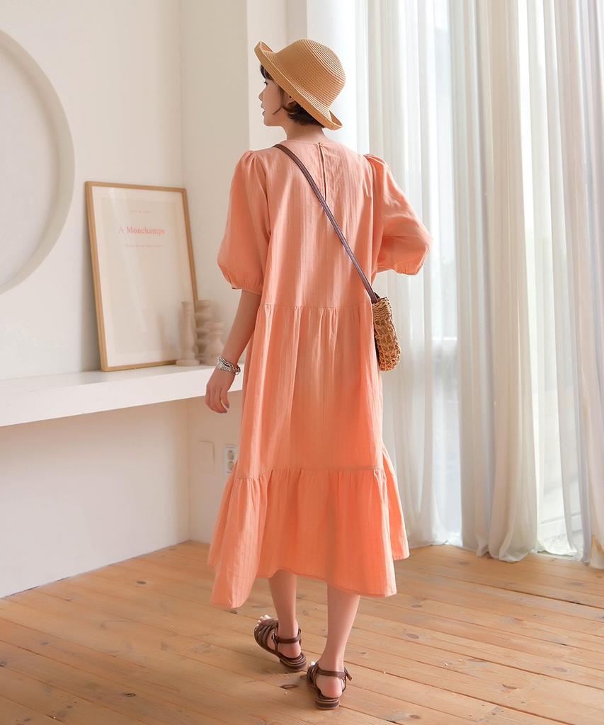 Ppaeppae Julia Jancheck Tiered Long Dress